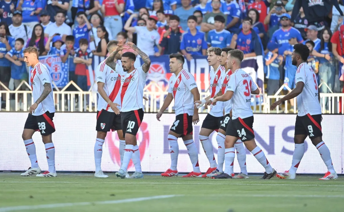 River viene de ganarle a la U de Chile.
