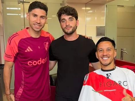 Primera foto de Driussi y Montiel como jugadores de River: ¿Debutan vs. México?