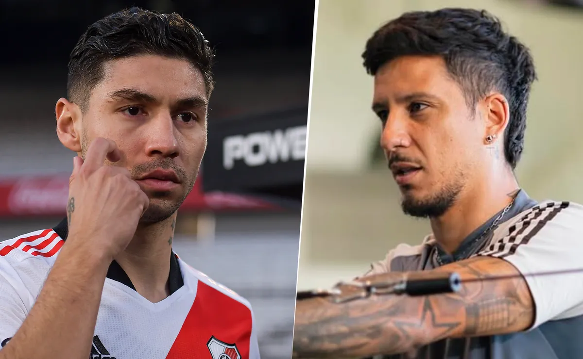 ¿Cuándo debutan? Sebastián Driussi y Gonzalo Montiel tuvieron su primer entrenamiento con River