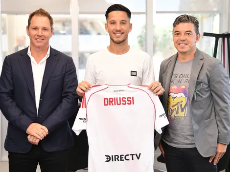 Ya es oficial: Driussi fue presentado como nuevo refuerzo de River