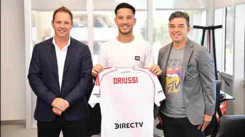 Driussi fue uno de los refuerzos de jerarquía que River incorporó en el último mercado.