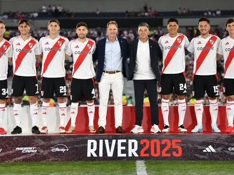 River presentó a sus refuerzos y se vivió un momento emotivo con Montiel