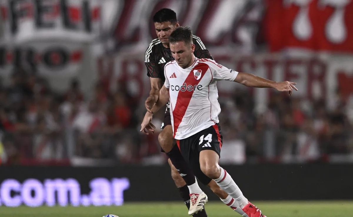 Galoppo se perdió los últimos tres partidos de River. Foto: LPM / Diego Haliasz.