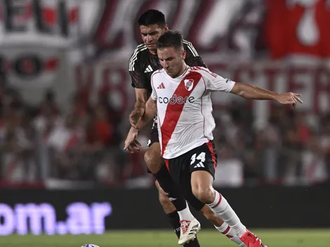 Galoppo jugó un partidazo ante México: gol y un nivel que ilusiona a todo River