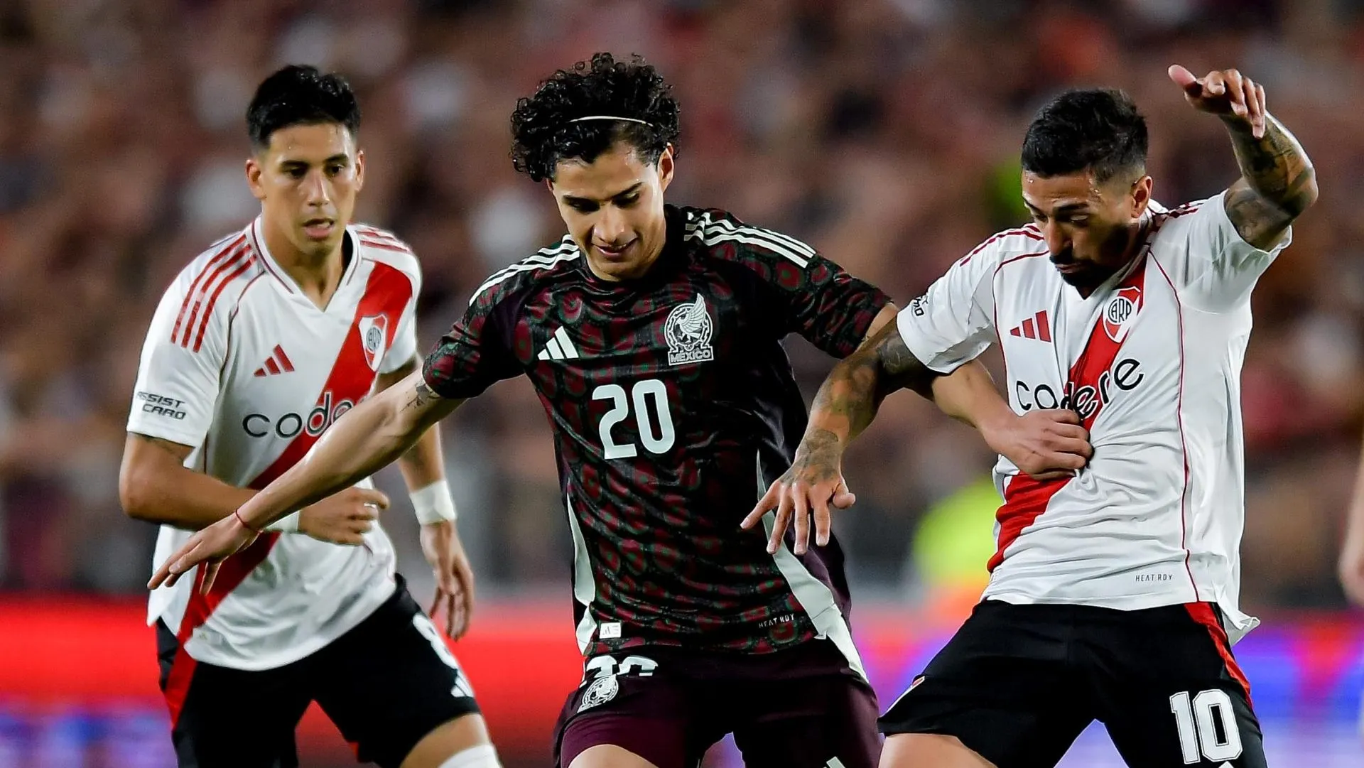 River tuvo un gran partido ante México. (Getty)