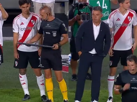 ¡Cambió el reglamento! Gallardo y un hecho inédito con el cuarto árbitro vs. México