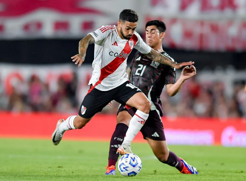 Lanzini se ganó un lugar en el once. (Getty)