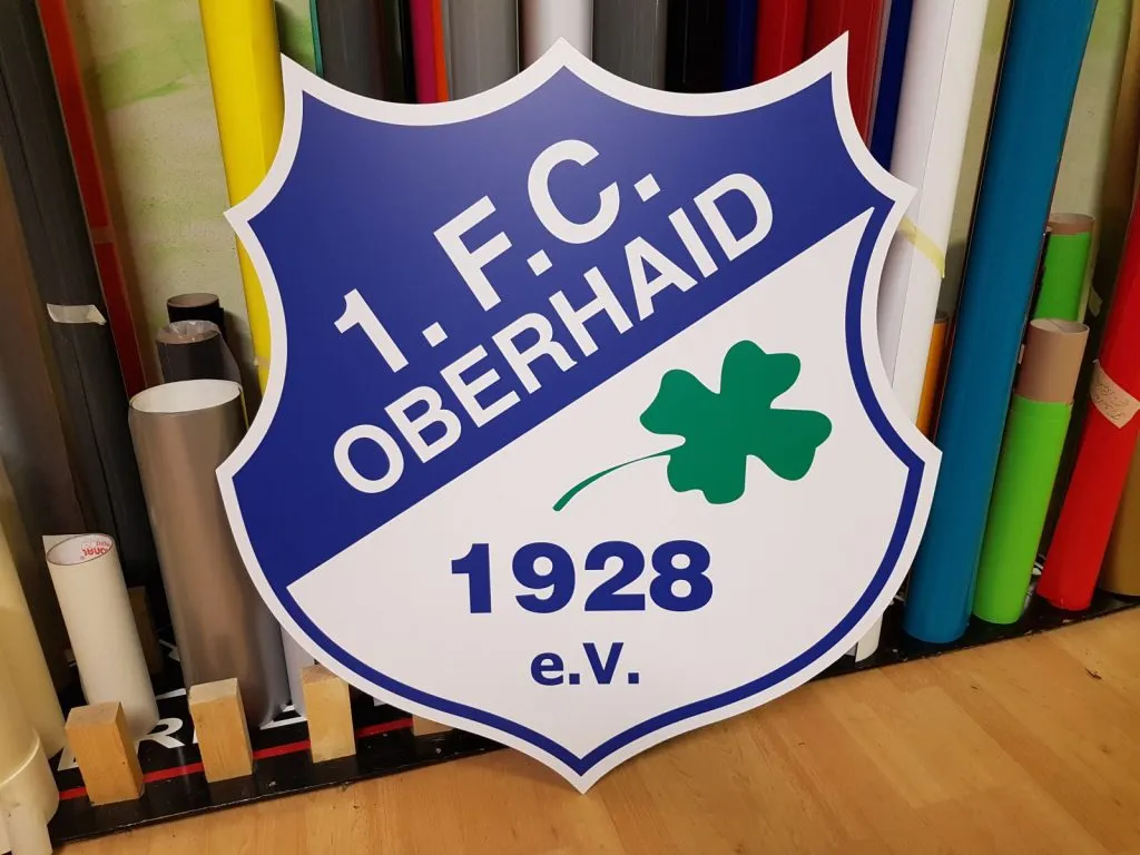 Así es el escudo del FC Oberhaid.