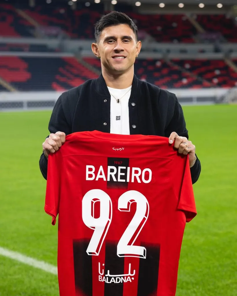 Bareiro usará la 92. (Prensa Al Rayyan)