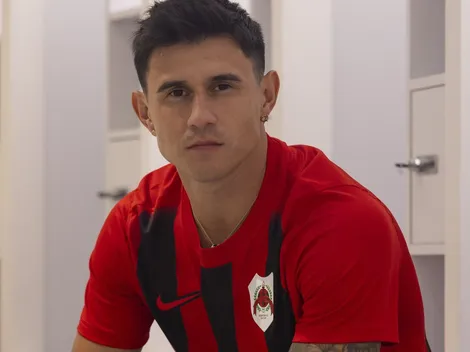 El regalo de Adam Bareiro a un dirigente de River