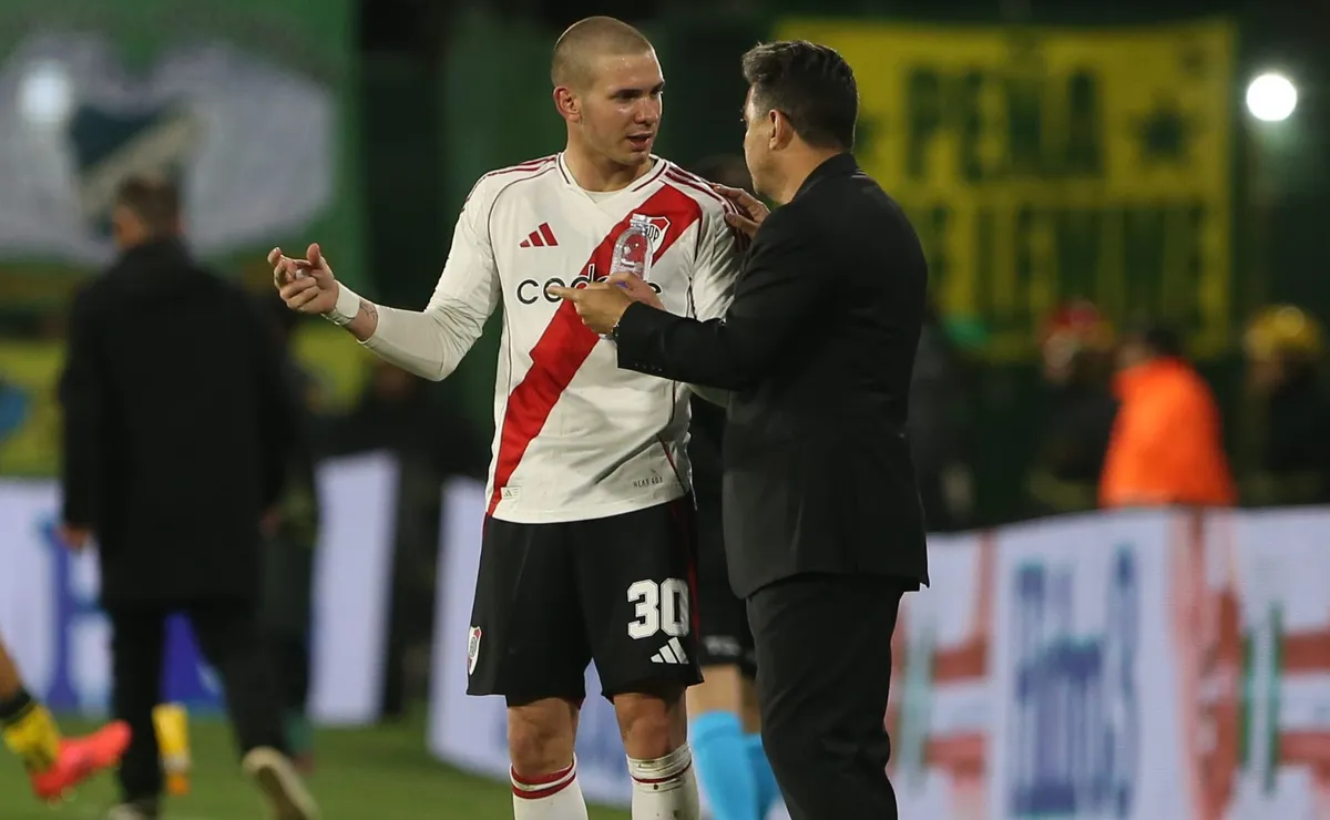 Gallardo habló de los juveniles de River.