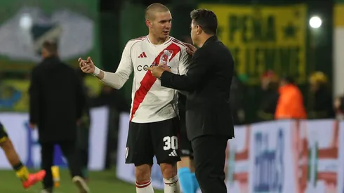 Gallardo habló de los juveniles de River.