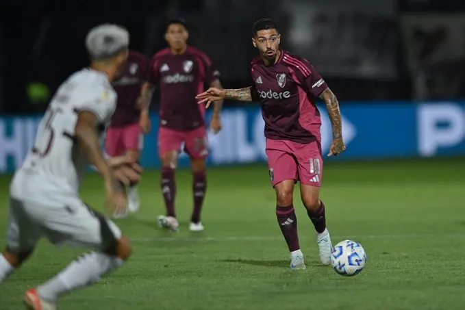 River no pudo jugar de manera efectiva. (River prensa)