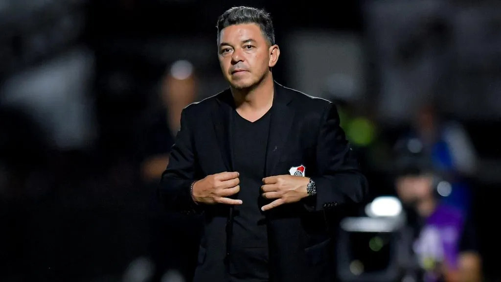 Gallardo no se mostró preocupado por el rendimiento de River.