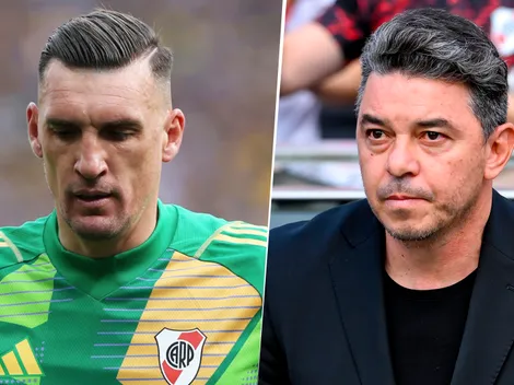 Gallardo habló sobre Franco Armani luego de su error ante Platense