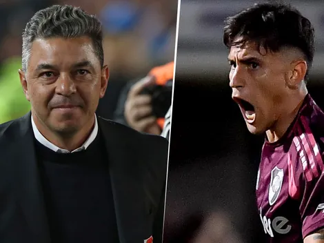 El elogio de Gallardo para Matías Rojas tras su debut goleador en River