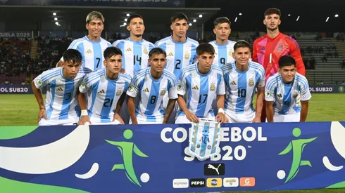 La Selección Argentina Sub 20 viene de golear a Brasil (Prensa AFA).