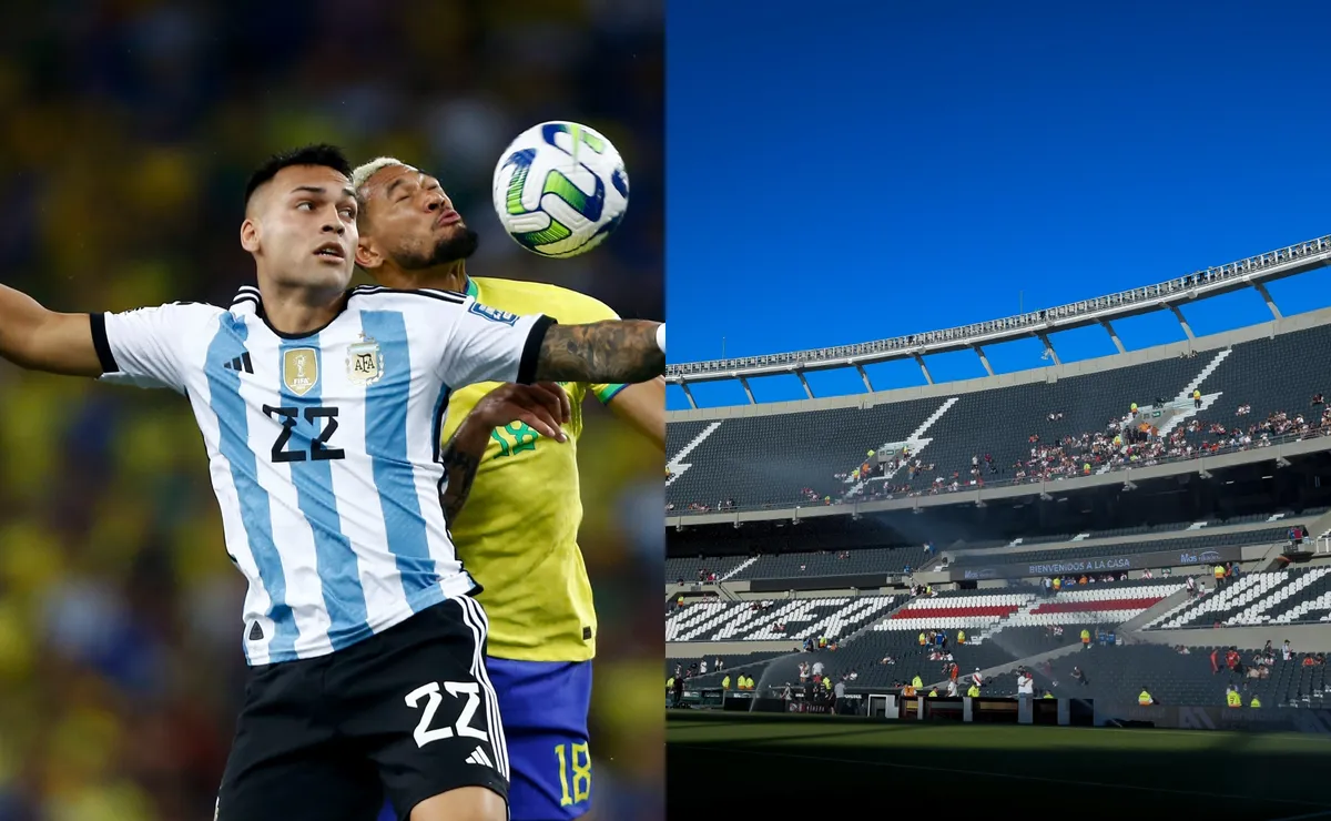 Argentina vs. Brasil se jugará en River.