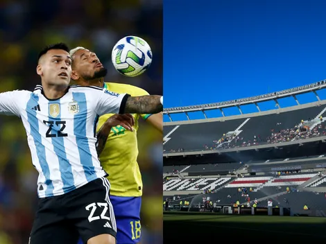 Confirmado: Argentina vs. Brasil se jugará en el Monumental