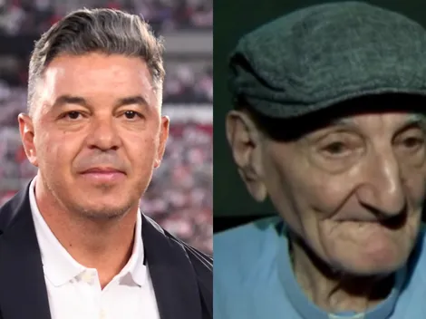 El lindo reencuentro entre Marcelo Gallardo y un cura de Platense: "Va a triunfar"