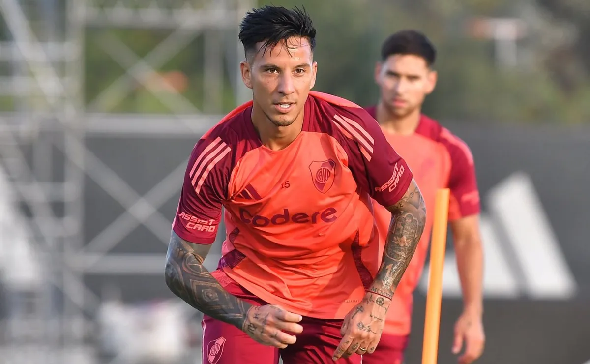 Driussi se entrenó con un preparador.