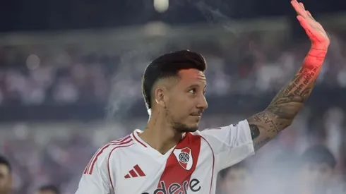 Seba Driussi jugó sus primeros minutos oficiales en River ante Instituto.