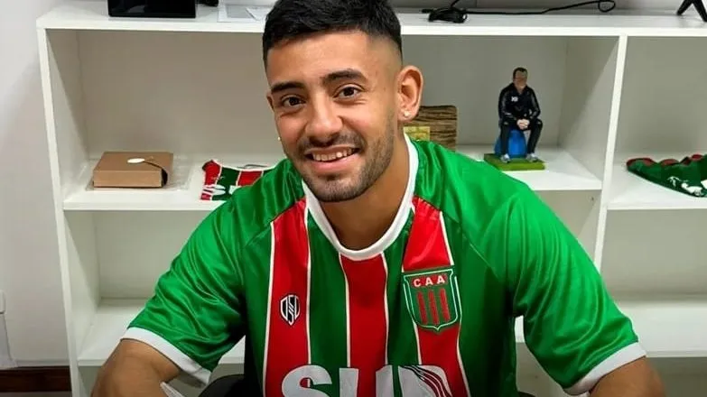 Enzo Aguirre llegó a Agropecuario. (Prensa Agropecuario)