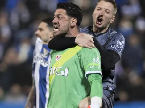 Augusto Batalla, héroe y figura en Rayo Vallecano al atajar dos penales