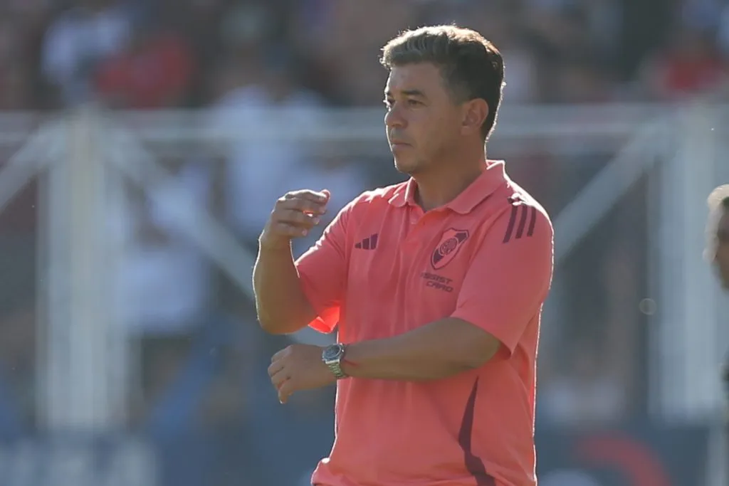 Gallardo está preocupado por el nivel de River. (Getty)