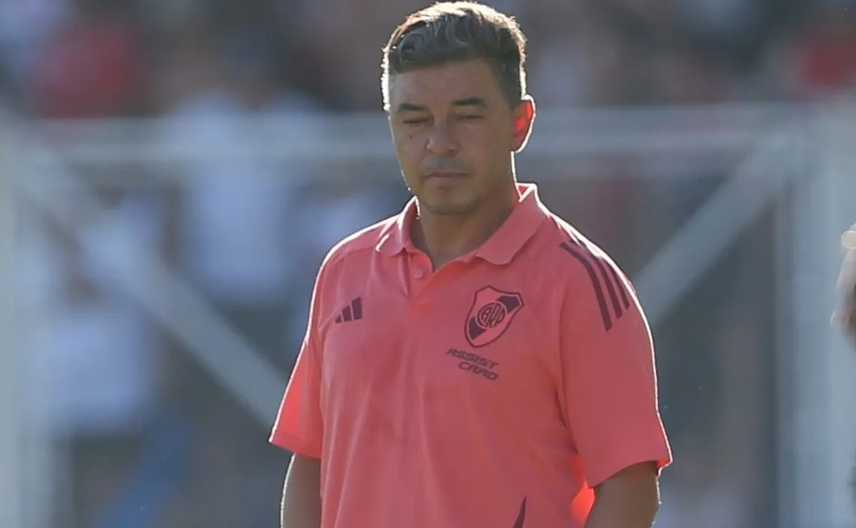 Gallardo no puede levantar a River.