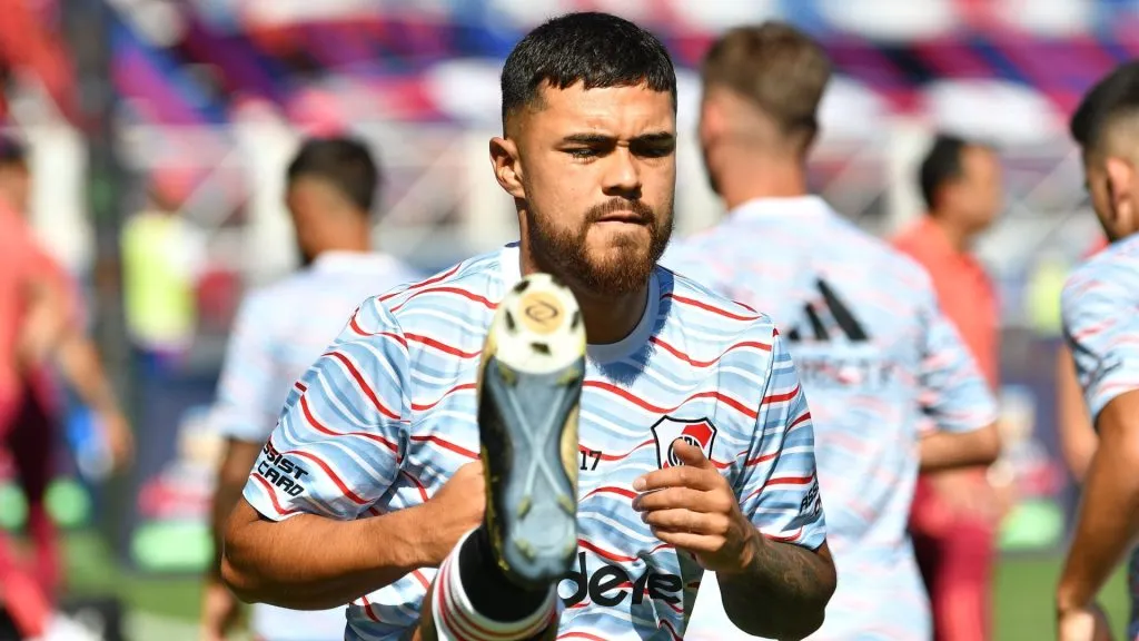 Paulo Díaz habló después del empate.