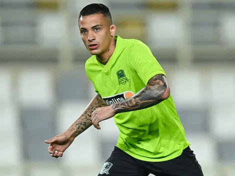 El video que subió Krasnodar de Castaño, mientras negocia con River