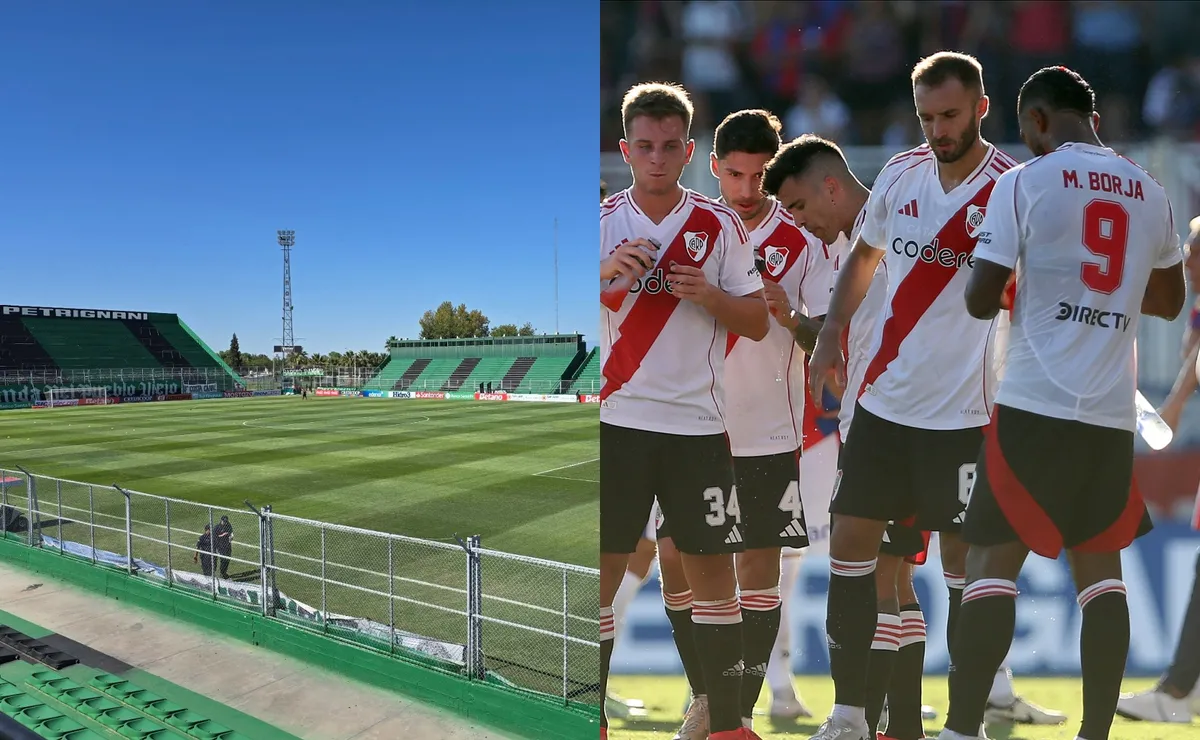 River podrá tener hinchas en San Juan (Fotos: Prensa SMSJ y Getty).
