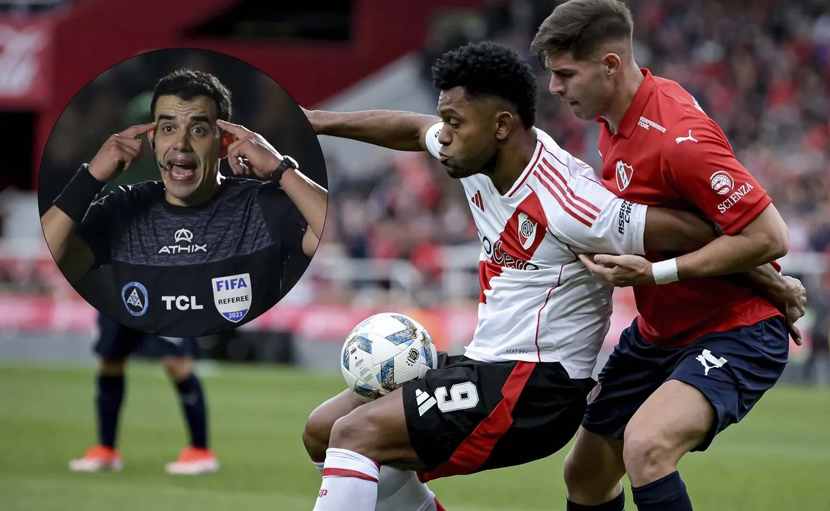 Se confirmó el árbitro de River vs. Independiente.