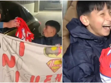 Julián Álvarez frenó por un pequeño fanático y lo dejó sin palabras