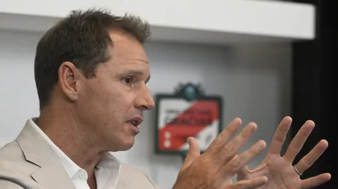 Jorge Brito, presidente de River (Foto: LPM / Diego Haliasz).