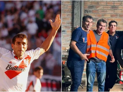 Pipino Cuevas lidera una impensada empresa: a qué se dedica el ex goleador de River