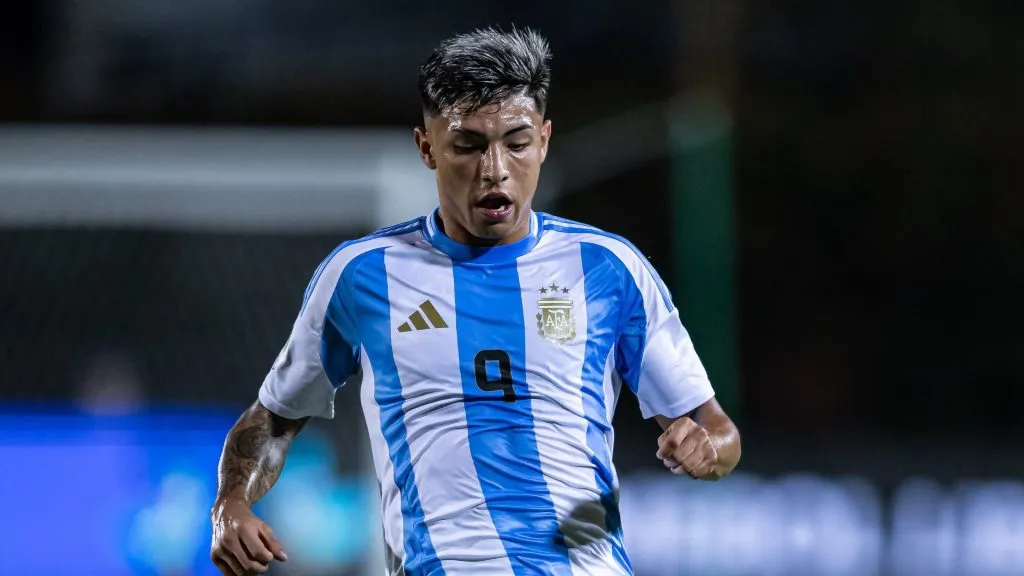 Ruberto llevaba 2 goles en el Sudamericano (Foto: @Argentina).