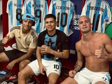 Los sentidos mensajes de Echeverri y Mastantuono para Ruberto tras su lesión