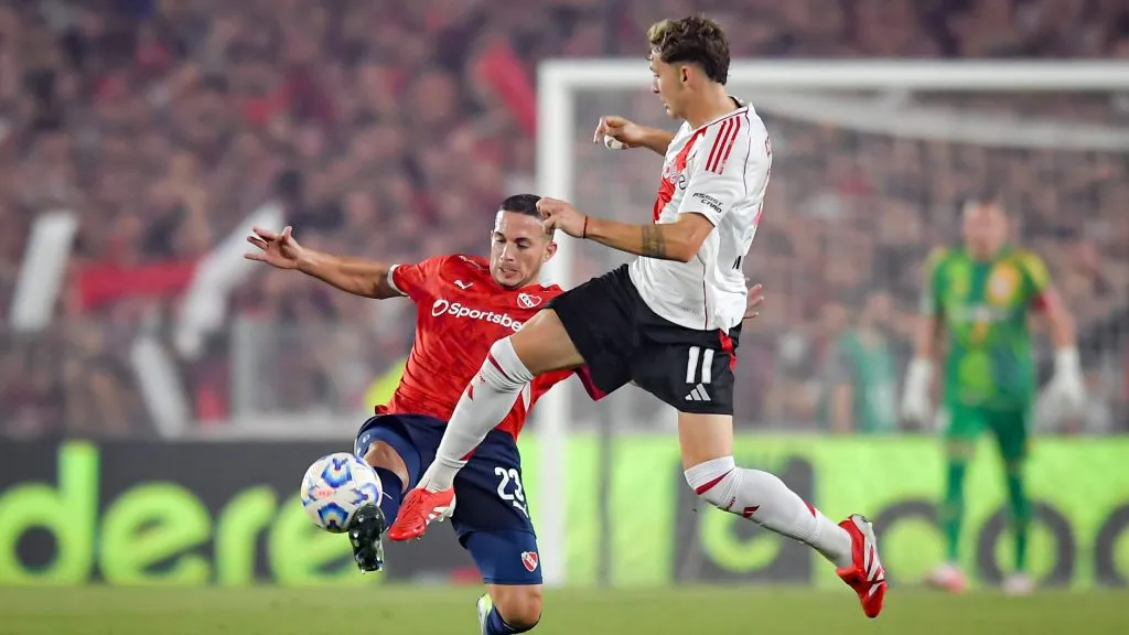 River le ganó 2-0 a Independiente en febrero.