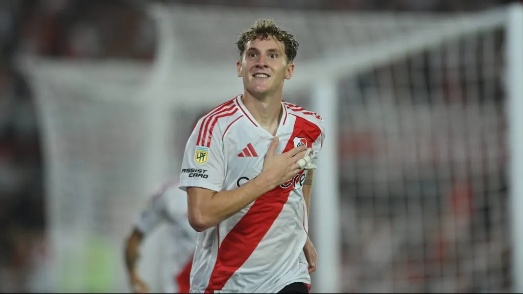 Facundo Colidio metió el 1-0 de River.