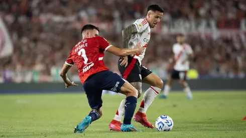 Sebastián Driussi volvió a ser titular y jugó bien ante Independiente (Foto: Diego Haliasz / LPM)