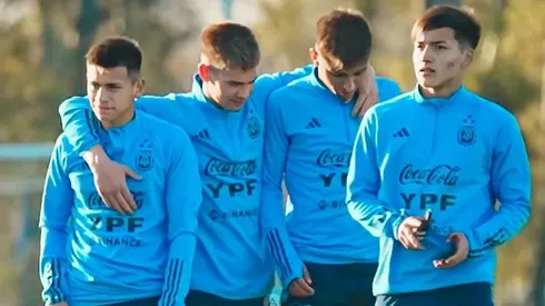 Los pibes de River se acordaron de Ruberto.