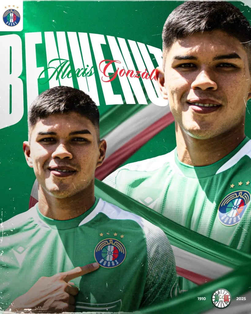 Audax Italiano le dio la bienvenida a Alexis González.