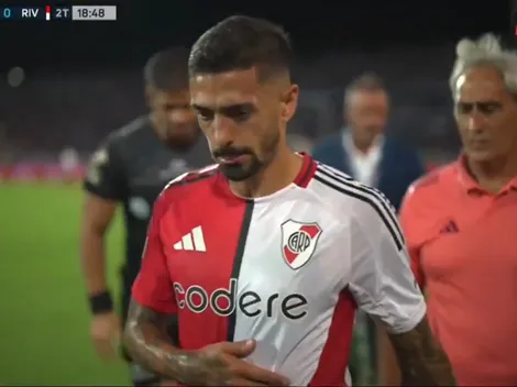 Lanzini jugó 20 minutos vs. Godoy Cruz y salió lesionado: qué le pasó