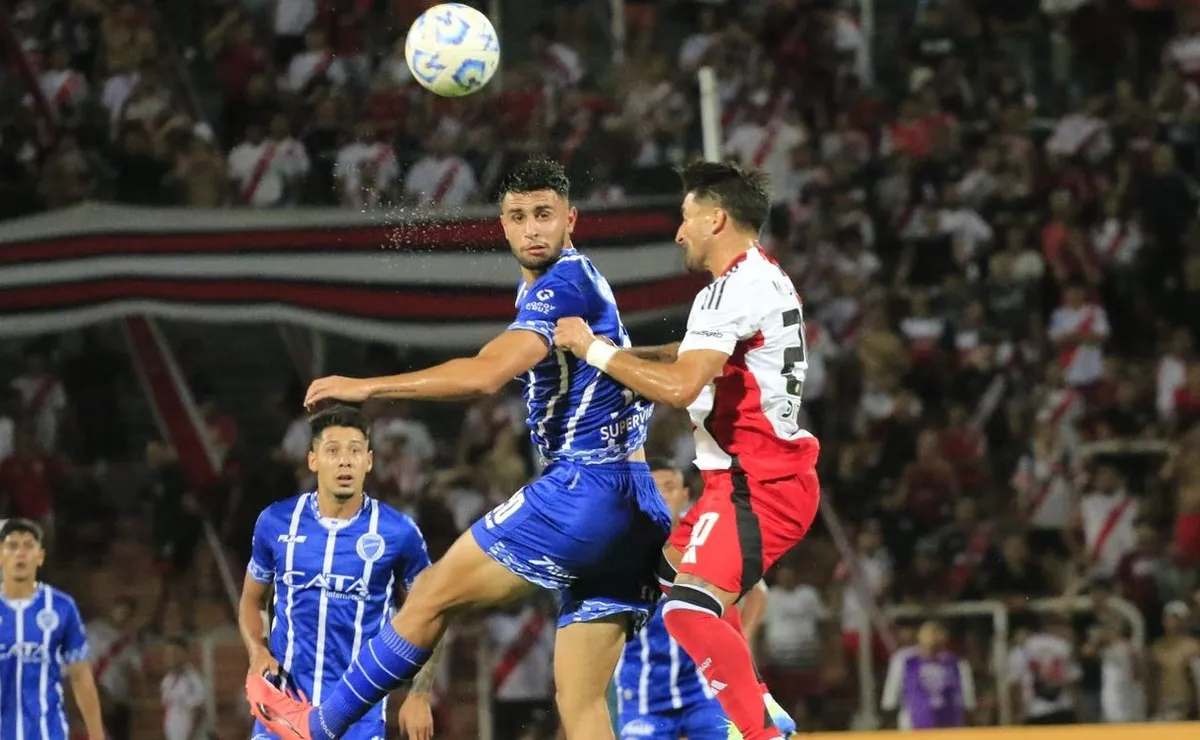 River y Godoy Cruz empataron 0-0 en su último cruce.