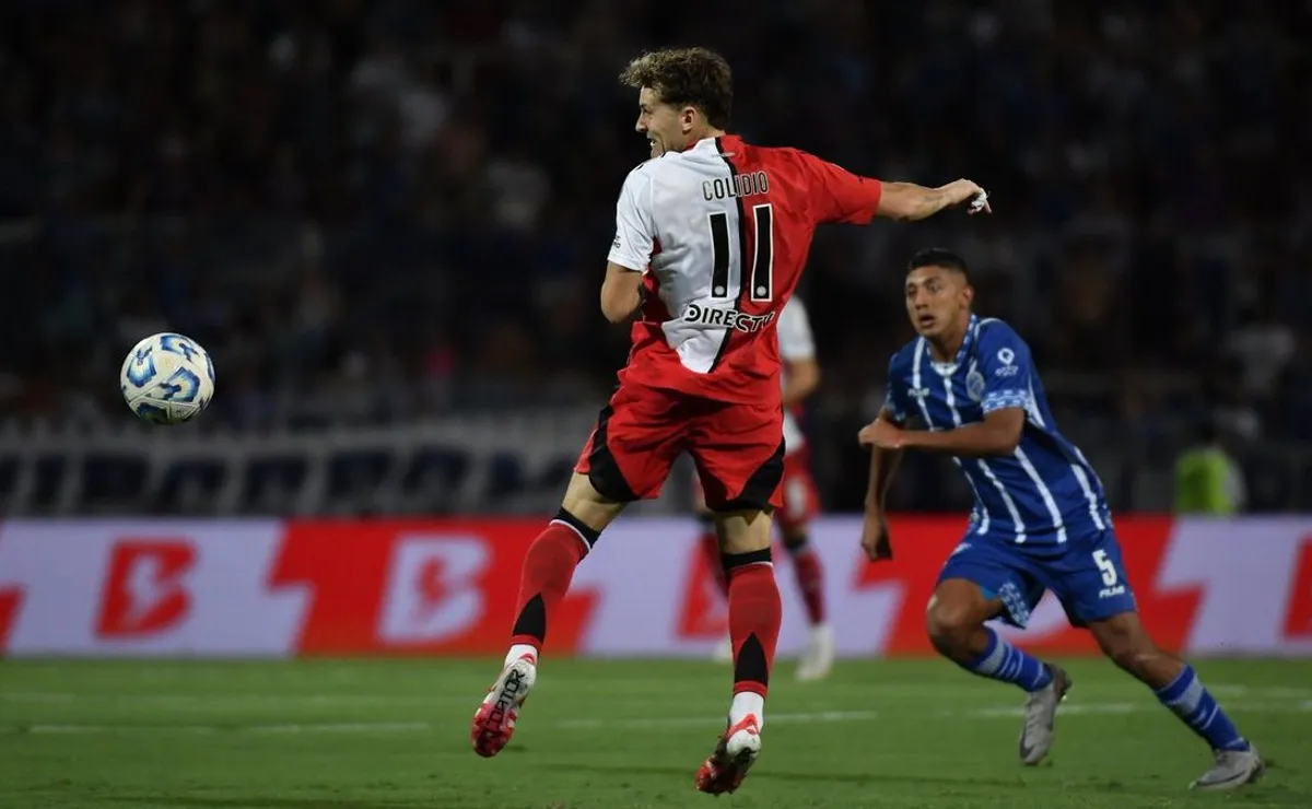 Facundo Colidio, un punto muy bajo de River.