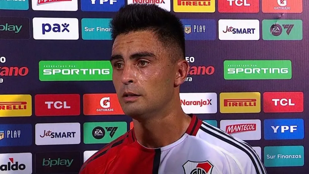 El Pity Martínez fue muy autocrítico luego del empate en Mendoza: “Hay que demostrar”, dijo.