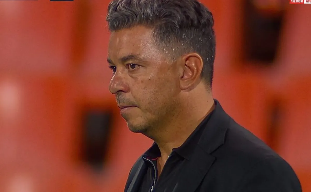 Gallardo se mostró tranquilo pese a la falta de gol.