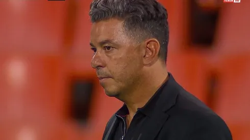 Gallardo se mostró tranquilo pese a la falta de gol.